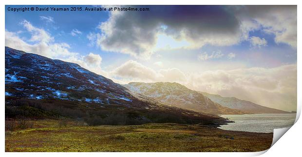 Loch Katrine Print by David Yeaman