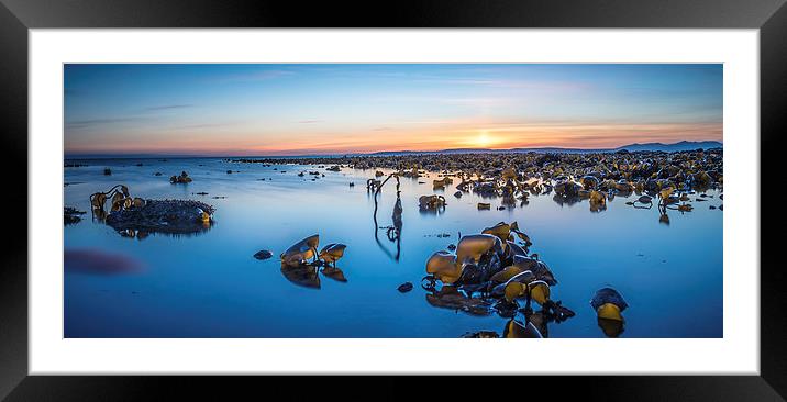 Alien Sunset, Prestwick Framed Mounted Print by Gareth Burge Photography