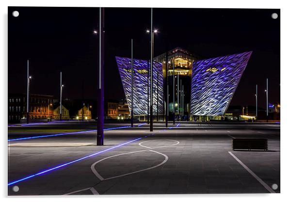  Titanic Building Belfast - Northern Ireland Acrylic by Chris Curry