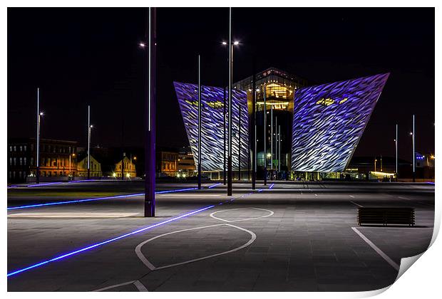  Titanic Building Belfast - Northern Ireland Print by Chris Curry