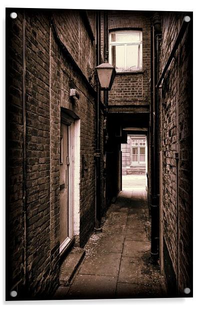  Great Yarmouth Row Acrylic by Broadland Photography