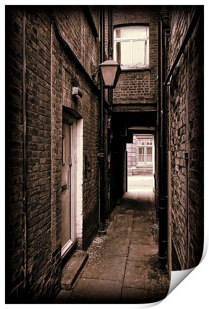  Great Yarmouth Row Print by Broadland Photography