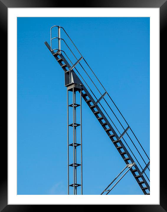 Stairway to heaven? Framed Mounted Print by Chris Watson