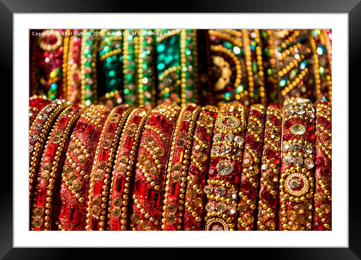  Bangles Framed Mounted Print by Neal P
