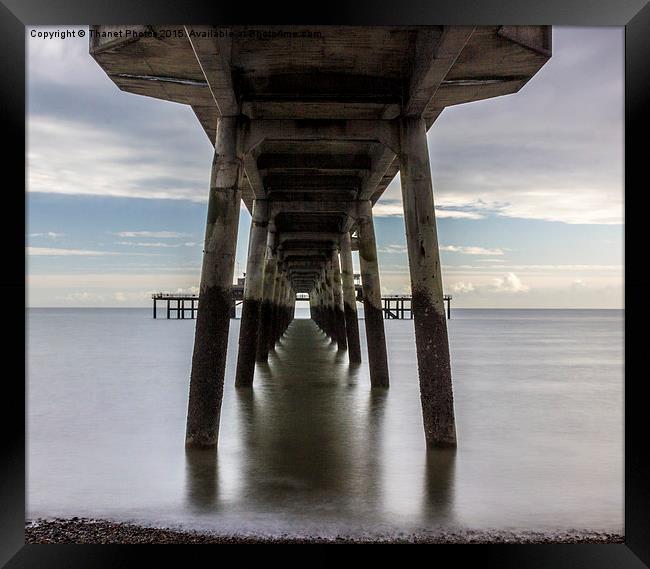  Deal Pier             Framed Print by Thanet Photos
