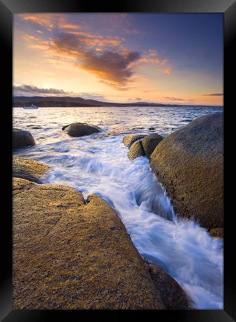 Finding the Seams Framed Print by Mike Dawson