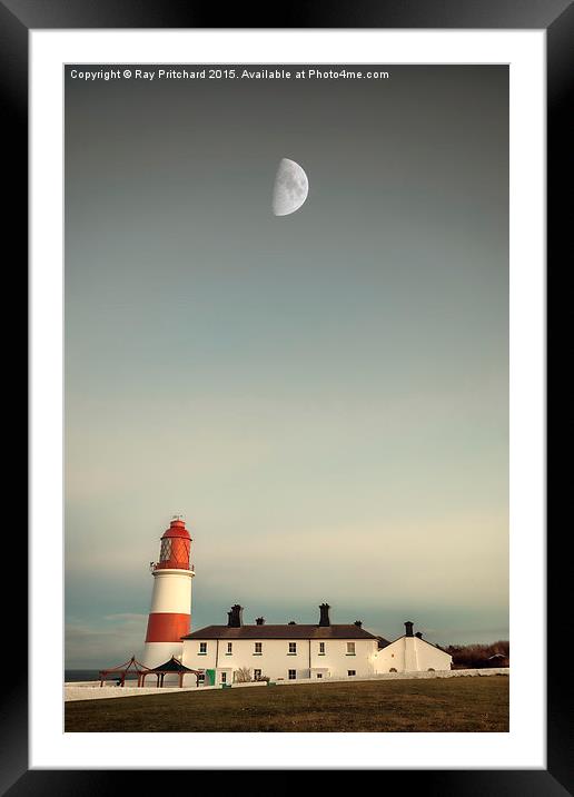  Souter and the Moon Framed Mounted Print by Ray Pritchard