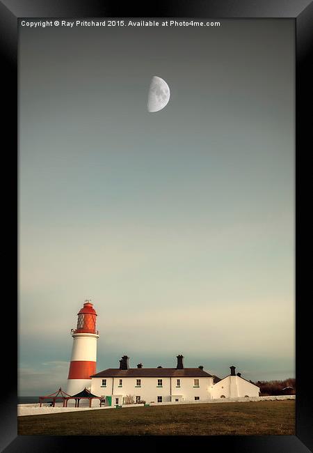  Souter and the Moon Framed Print by Ray Pritchard