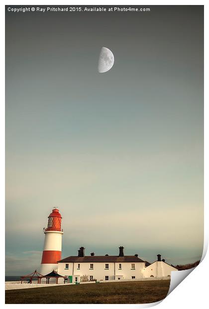  Souter and the Moon Print by Ray Pritchard