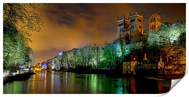  Durham Cathedral Panoramic Print by Northeast Images
