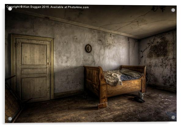Abandoned Maison Acrylic by Alan Duggan