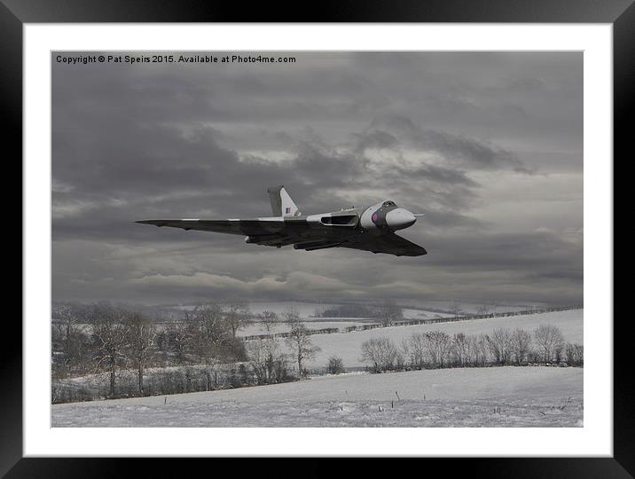  Avro Vulcan - Cold War Warrior Framed Mounted Print by Pat Speirs