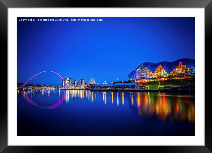  The Blue Hour  Framed Mounted Print by Tom Hibberd