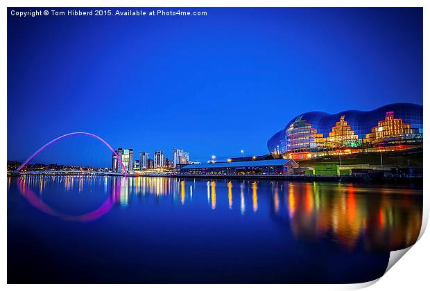  The Blue Hour  Print by Tom Hibberd