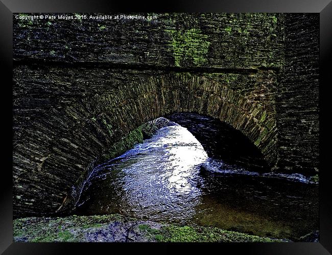  Water under the Bridge Framed Print by Pete Moyes
