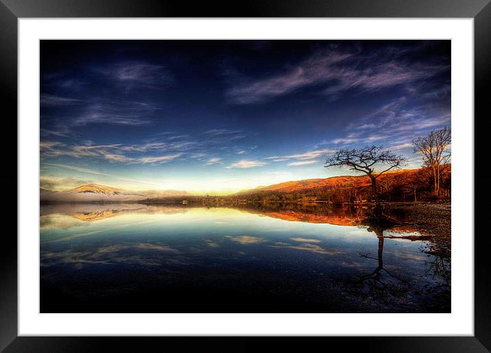  Bonnie banks of Loch Lomond Framed Mounted Print by Lorraine Paterson