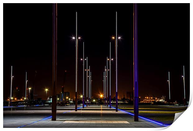 Titanic Slipway Belfast Northern Ireland  Print by Chris Curry