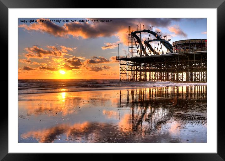  End Of The Pier Show Framed Mounted Print by Jason Connolly