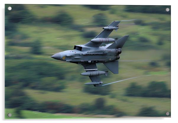 Tornado GR4 low level  Acrylic by Oxon Images