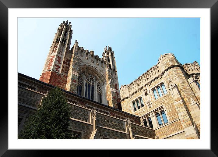 Yale Law School  Framed Mounted Print by james balzano, jr.