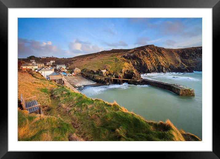 Harbour View (Mullion) Framed Mounted Print by Andrew Ray