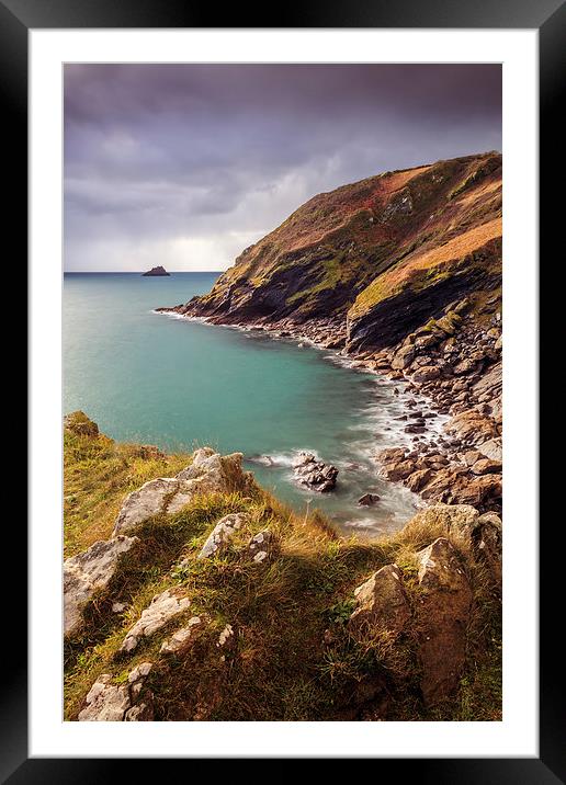 The Jacka (Portloe) Framed Mounted Print by Andrew Ray