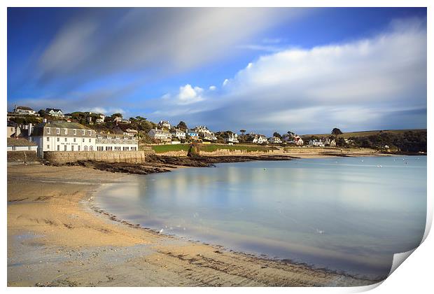 Towards the Idle Rock Hotel (St Mawes) Print by Andrew Ray