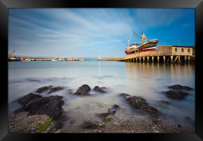 Newlyn View Framed Print by Andrew Ray