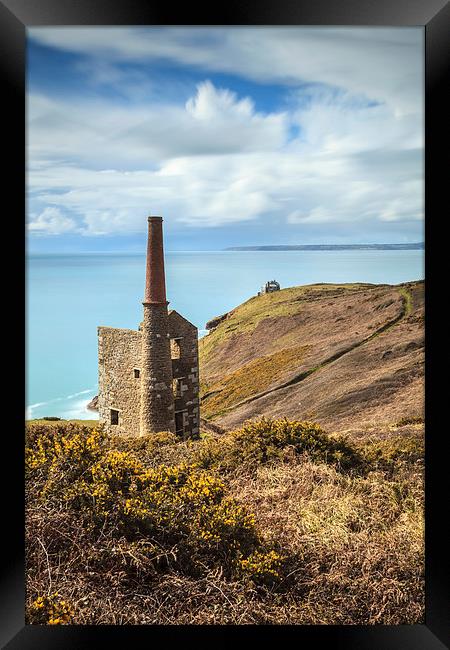 Rinsey Engine House Framed Print by Andrew Ray
