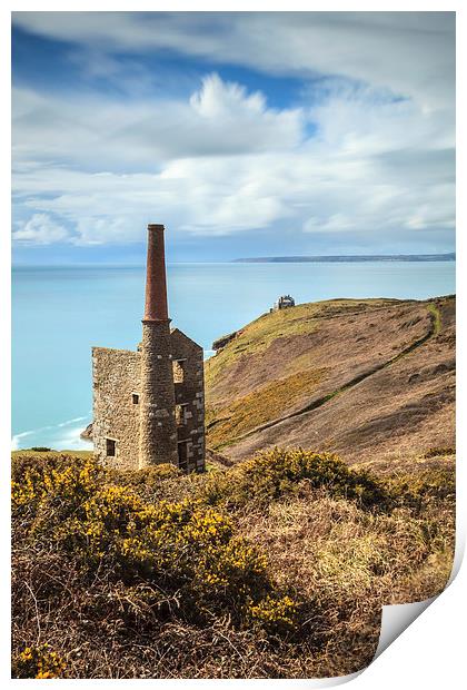 Rinsey Engine House Print by Andrew Ray