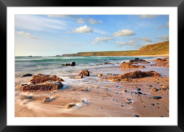 Whitesand Bay (Sennen) Framed Mounted Print by Andrew Ray