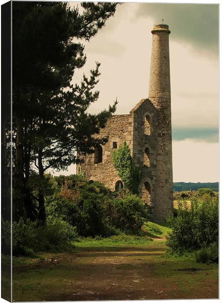  Ale and Cakes Shaft, United Downs Canvas Print by Brian Pierce