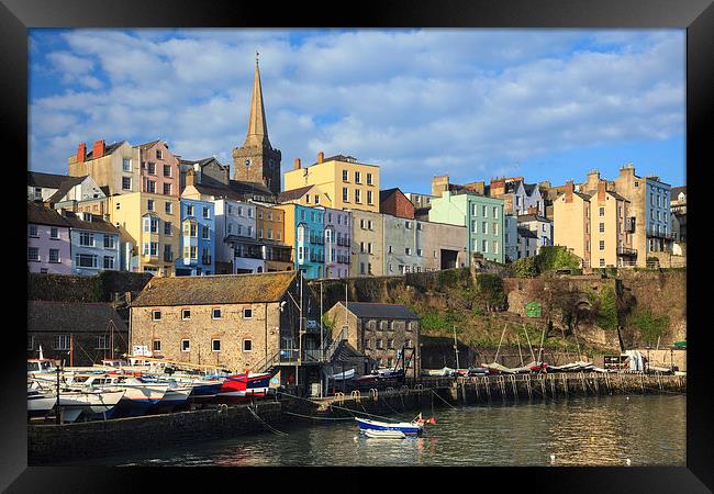 Tenby Framed Print by Andrew Ray