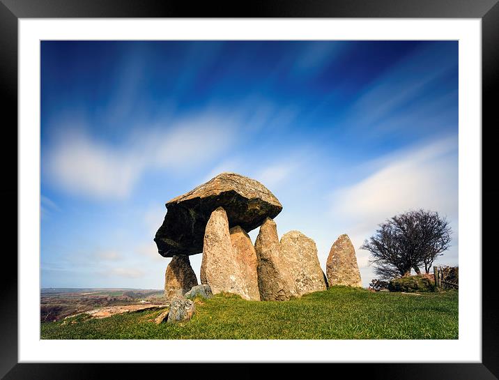 Pentre Ifan Framed Mounted Print by Andrew Ray