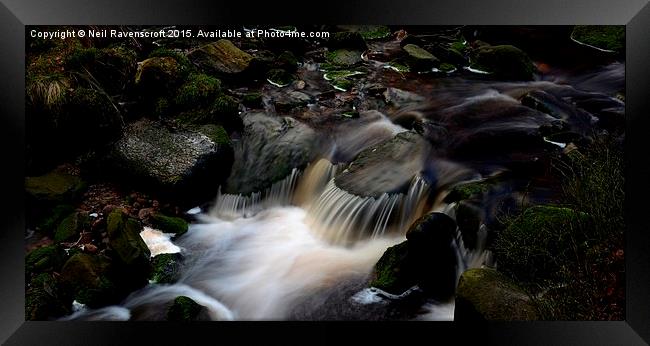  Middle Black Clough 3 Framed Print by Neil Ravenscroft