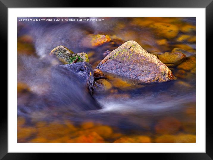  Water Power Framed Mounted Print by Martyn Arnold