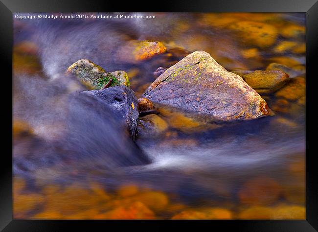  Water Power Framed Print by Martyn Arnold