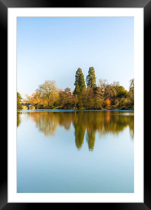  A clear day at Compton Verney Framed Mounted Print by Stuart Thomas