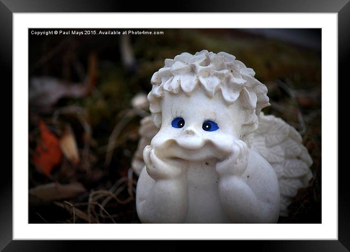  The Smiling Statue  Framed Mounted Print by Paul Mays