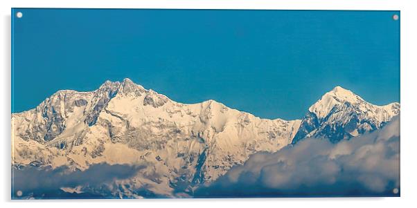  Annapurna Mountain. Acrylic by Ram Maharjan