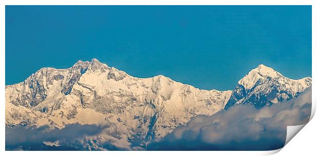  Annapurna Mountain. Print by Ram Maharjan