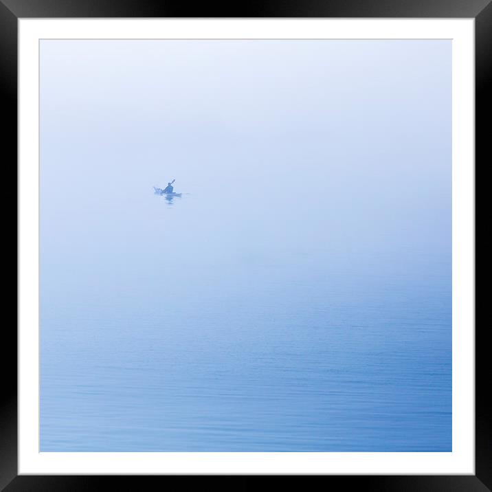  Into the Fog Framed Mounted Print by Andy McGarry