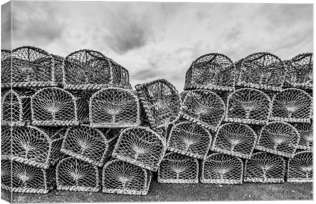 Lobster Pots  Canvas Print by Tanya Hall