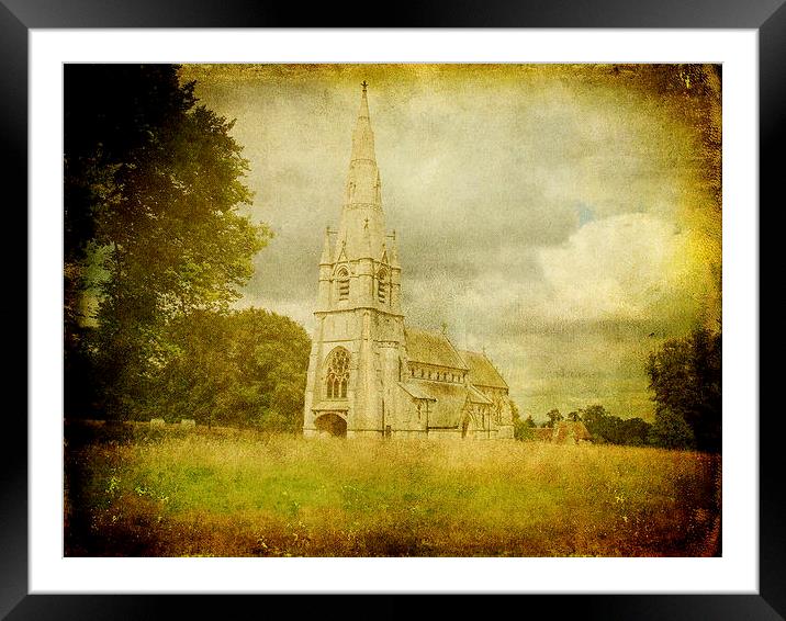  St Marys Church Framed Mounted Print by Dave Leason