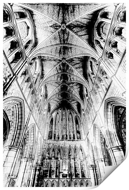 Southwark Cathedral London Art Print by David Pyatt