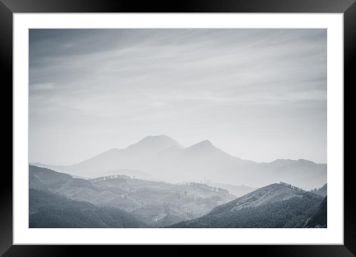 The Southern Ghats Framed Mounted Print by Brent Olson