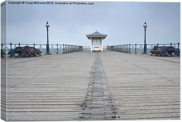  End of the Pier Canvas Print by Craig Williams