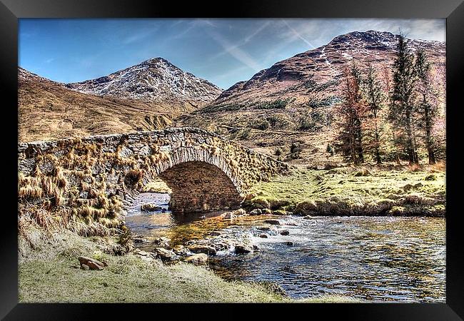  The Butter Bridge Framed Print by kevin wise