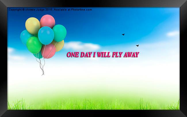  one day I will fly away  Framed Print by Heaven's Gift xxx68