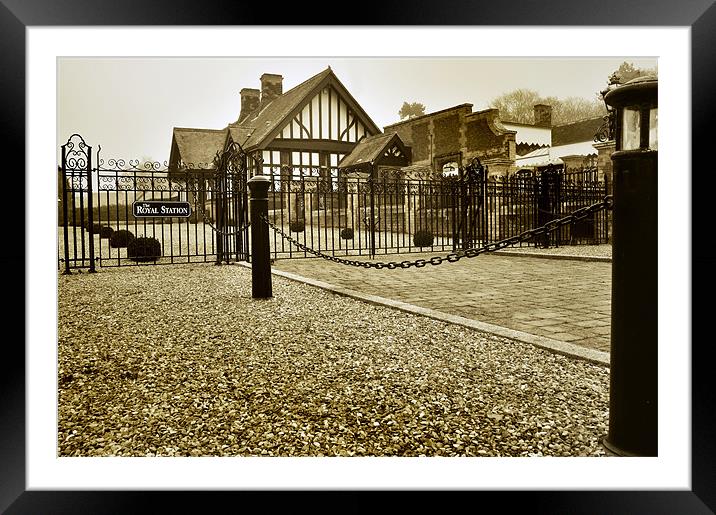 Royal Railway Station Framed Mounted Print by Stephen Mole